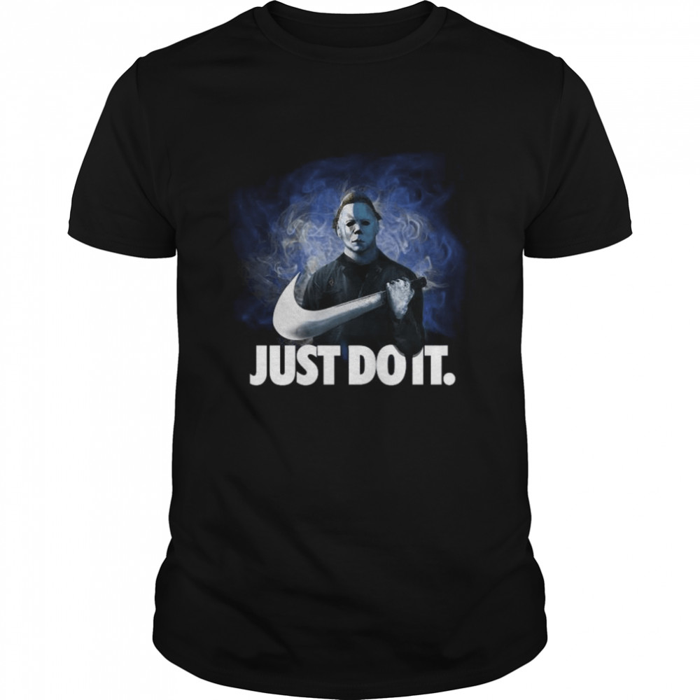 Michael Myers Nike Just Do It Halloween 2022 Shirt