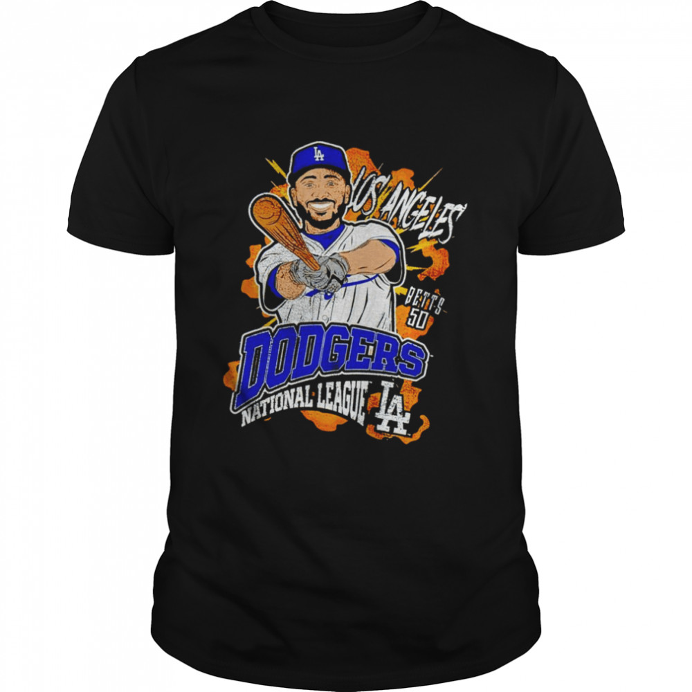 Mookie Betts Los Angeles Dodgers National League shirt