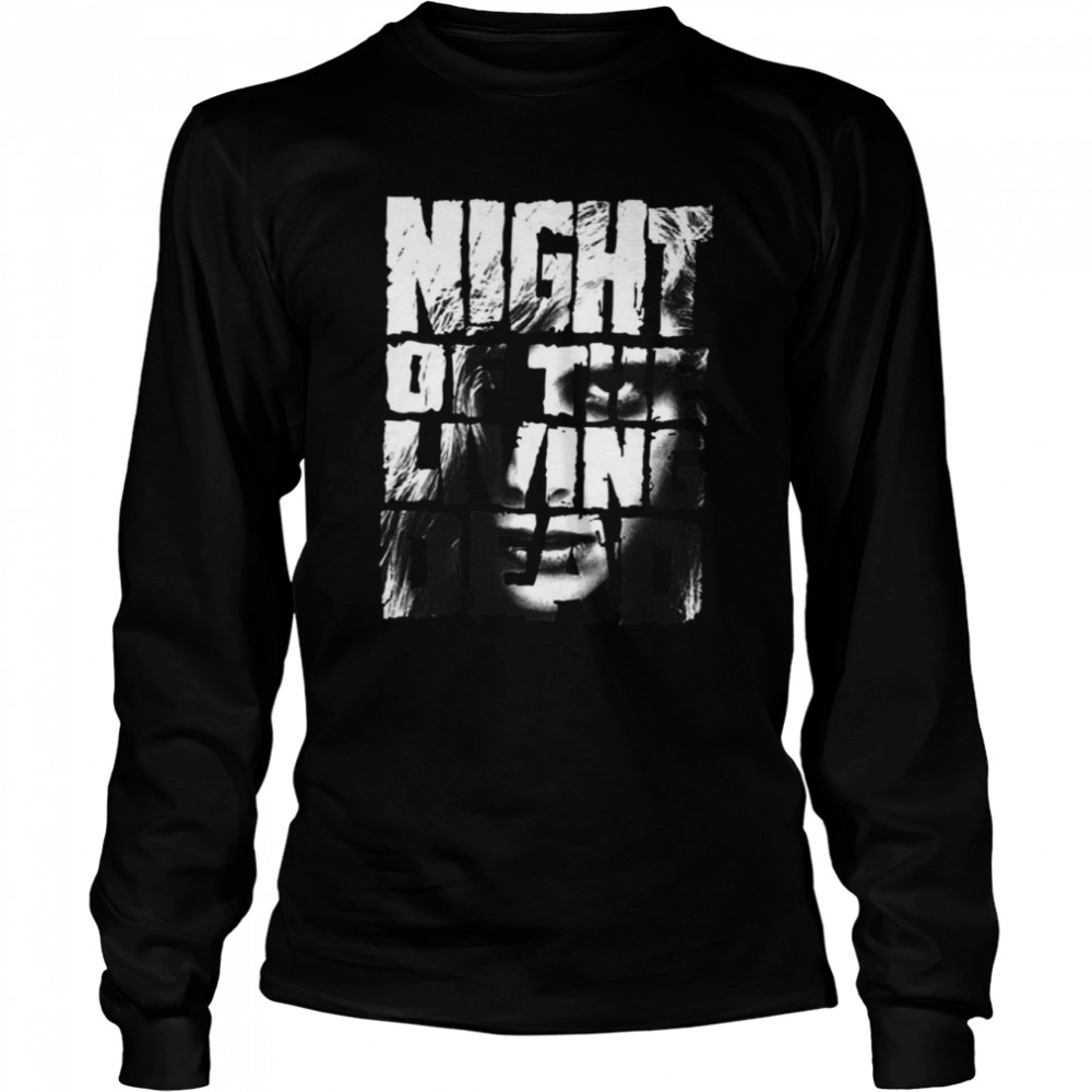 Night Of The Living Dead Retro The Walking Dead shirt Long Sleeved T-shirt