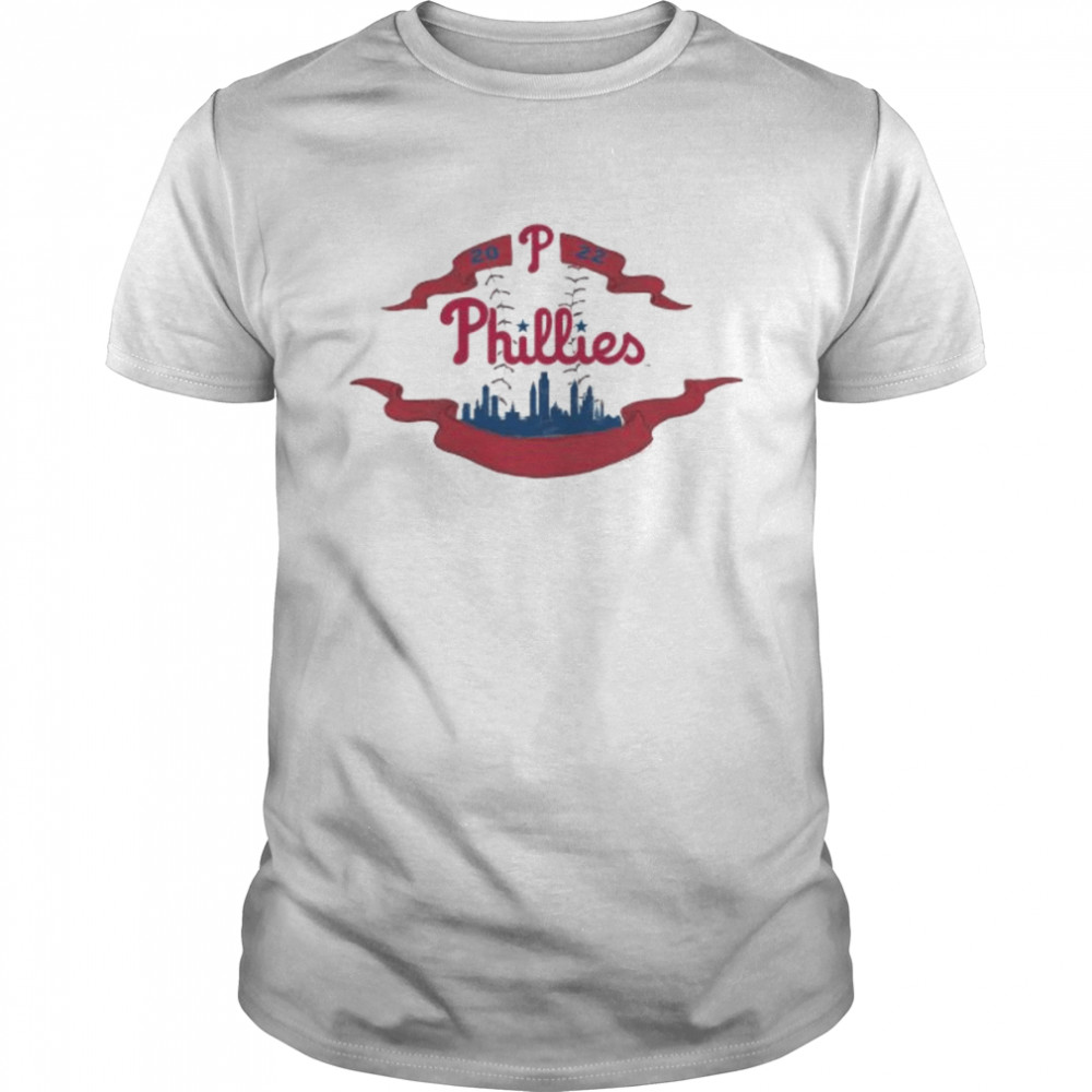 Philadelphia Phillies Cityscape Banner 2022 shirt