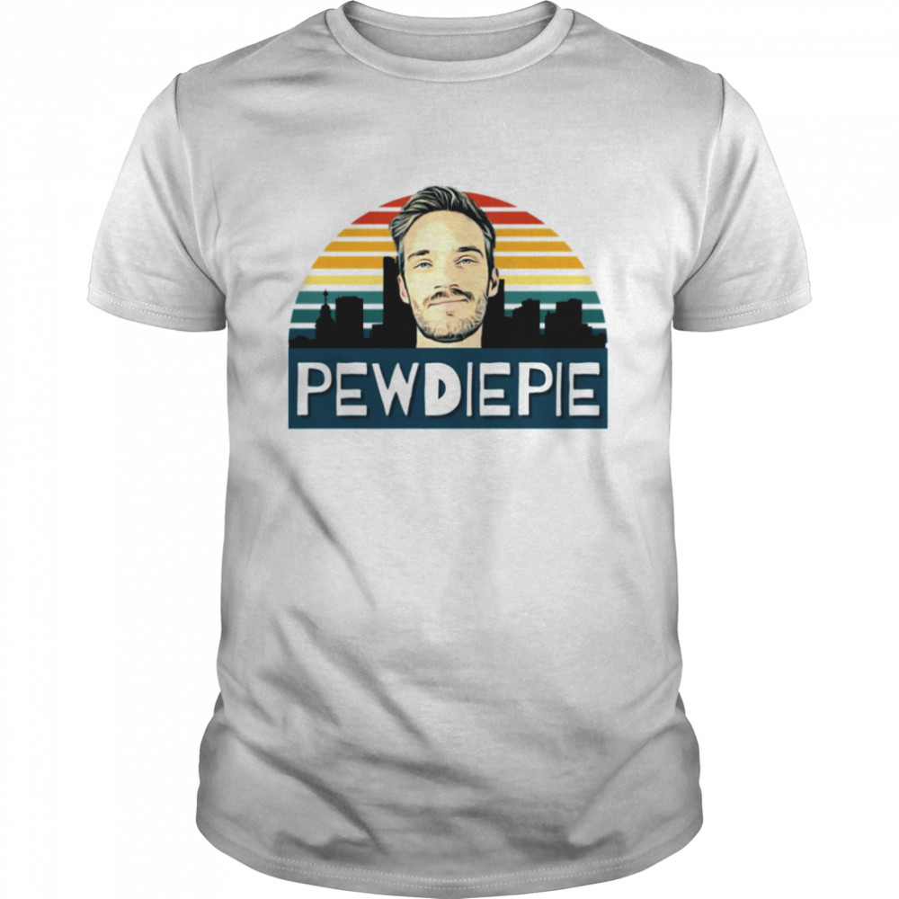 Retro The Youtube Legend Pewdiepie shirt Classic Men's T-shirt
