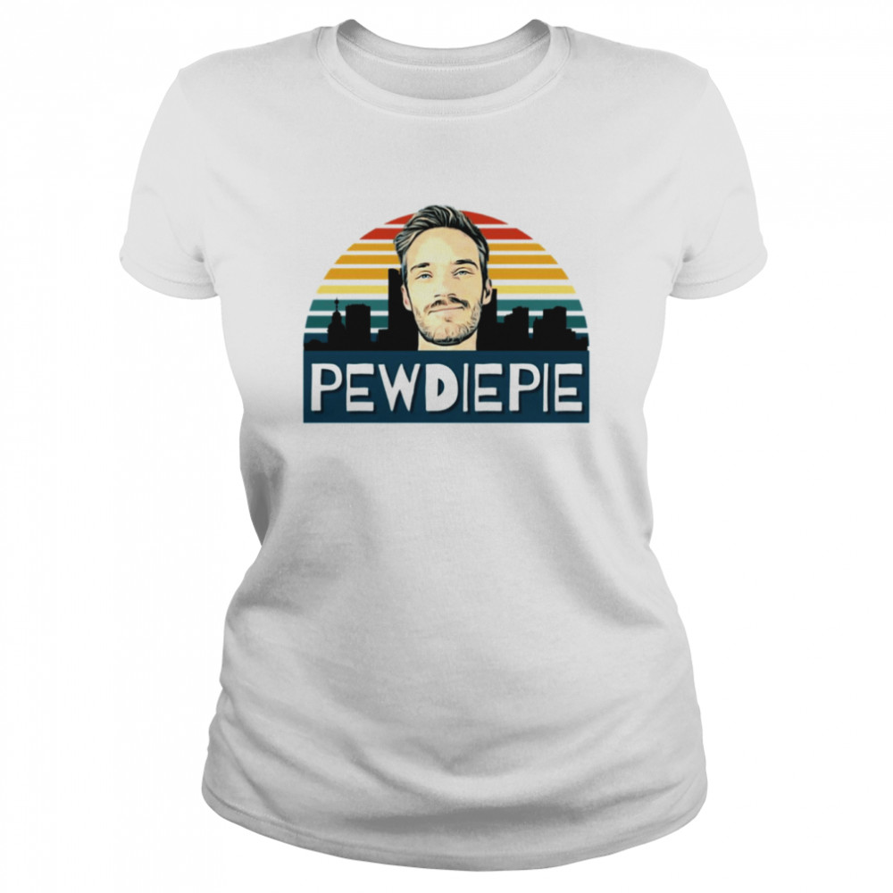 Retro The Youtube Legend Pewdiepie shirt Classic Women's T-shirt