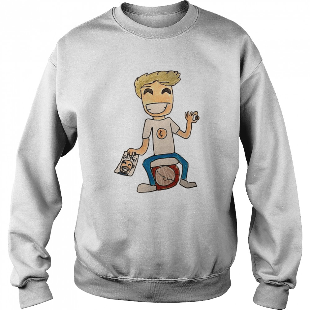 Ryan Trahan Cute Chibi Art Youtuber shirt Unisex Sweatshirt