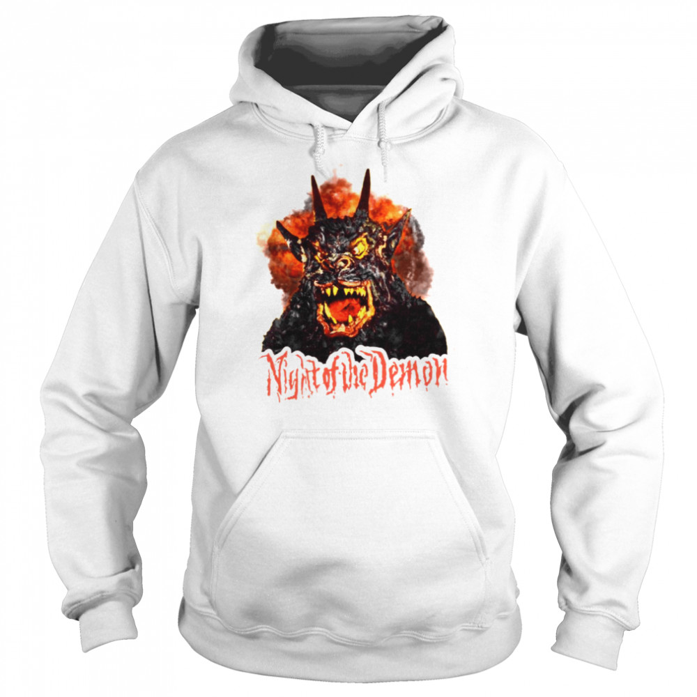 Scary Halloween Night Of The Demon Retro Cult shirt Unisex Hoodie