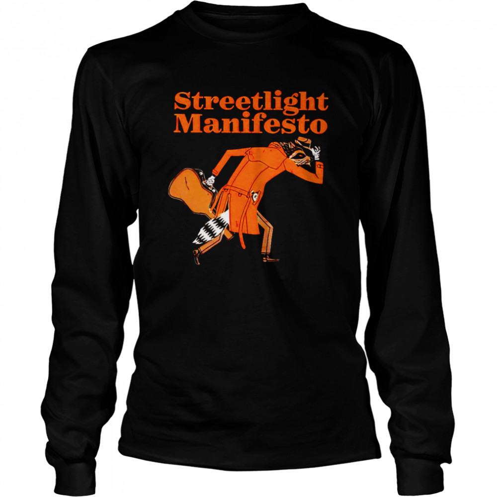 Streetlight Manifesto Raccoon Thief shirt Long Sleeved T-shirt