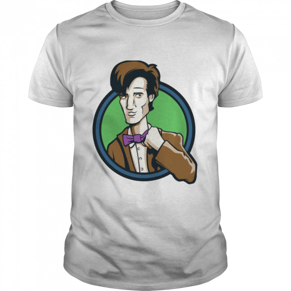 The 11th Doctor Time Travelers Series Matt Smith shirt Classic Men's T-shirt