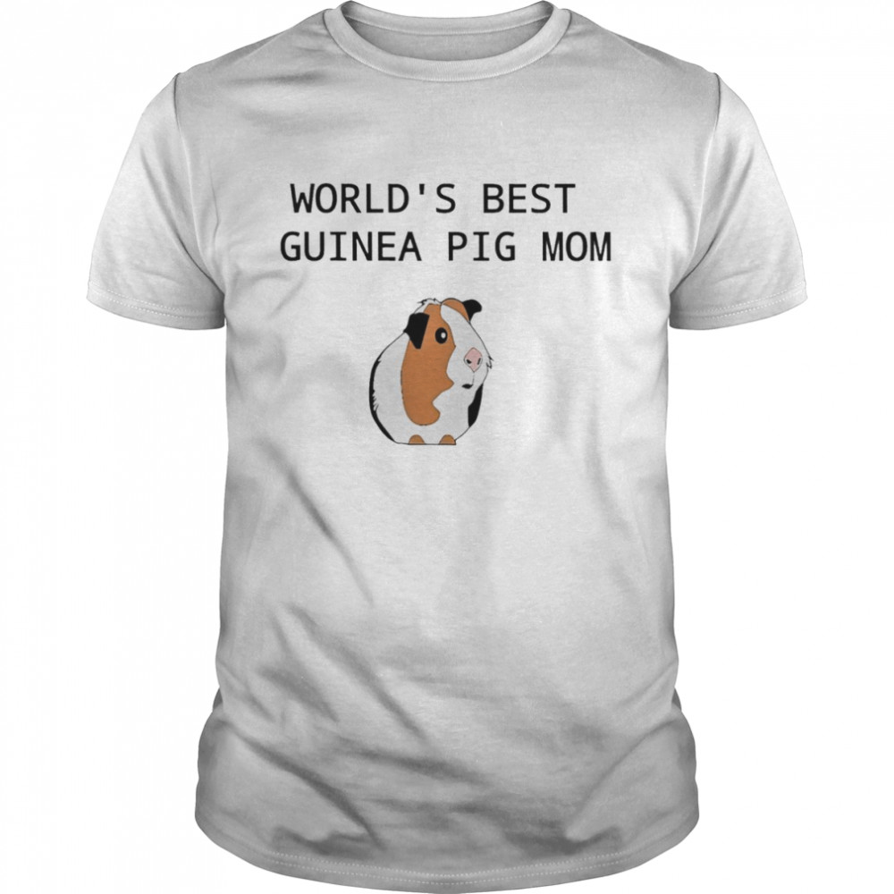World’s best guinea pig mom shirt Classic Men's T-shirt