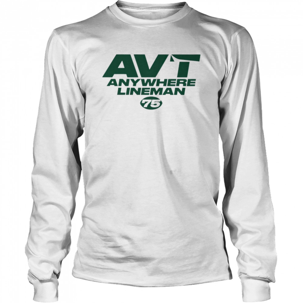 Alijah Vera-tucker Avt Anywhere Lineman New York Jets  Long Sleeved T-shirt