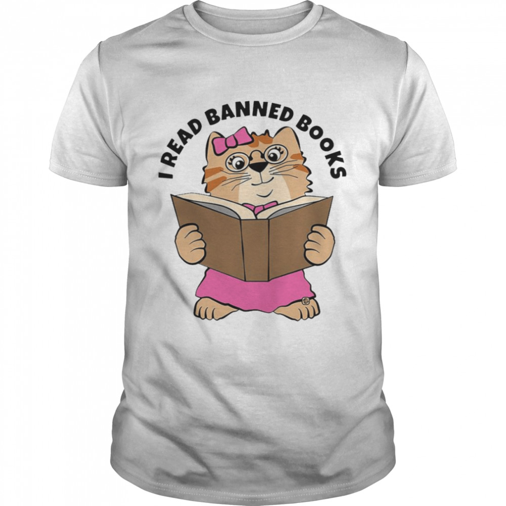 Cat I Read Banned Books shirt Classic Men's T-shirt
