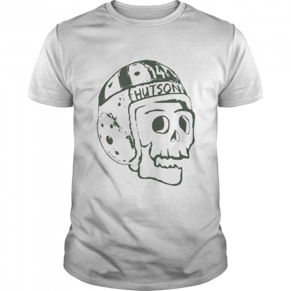 Don Hutson Skull Leather Don Green Bay Packers Shirt