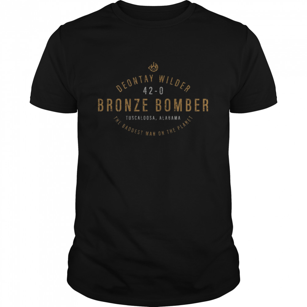 deontay wilder tee shirts