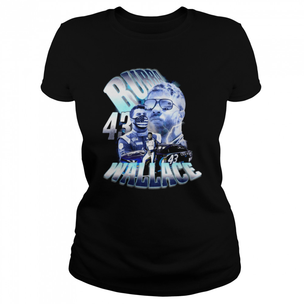 Retro Bubba Wallace Bumber 43 Racing shirt Classic Women's T-shirt