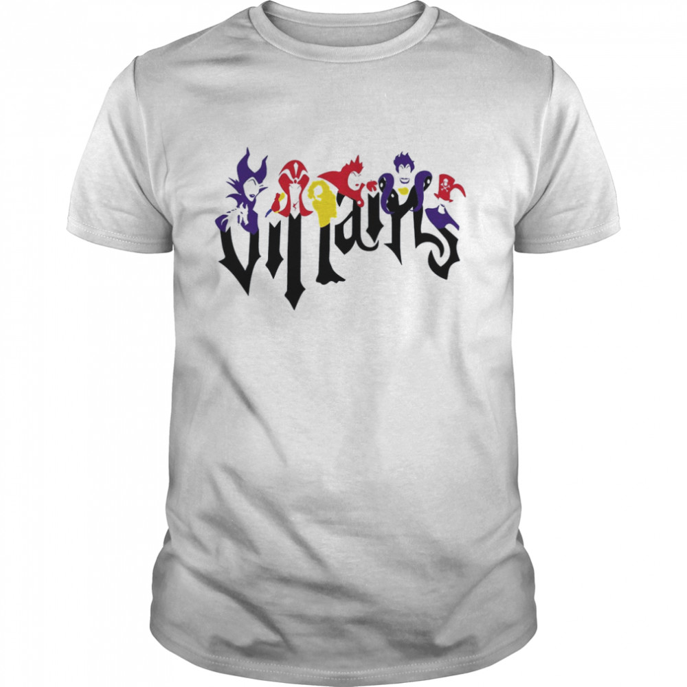 All Villains Evil Friends Halloween shirt Classic Men's T-shirt