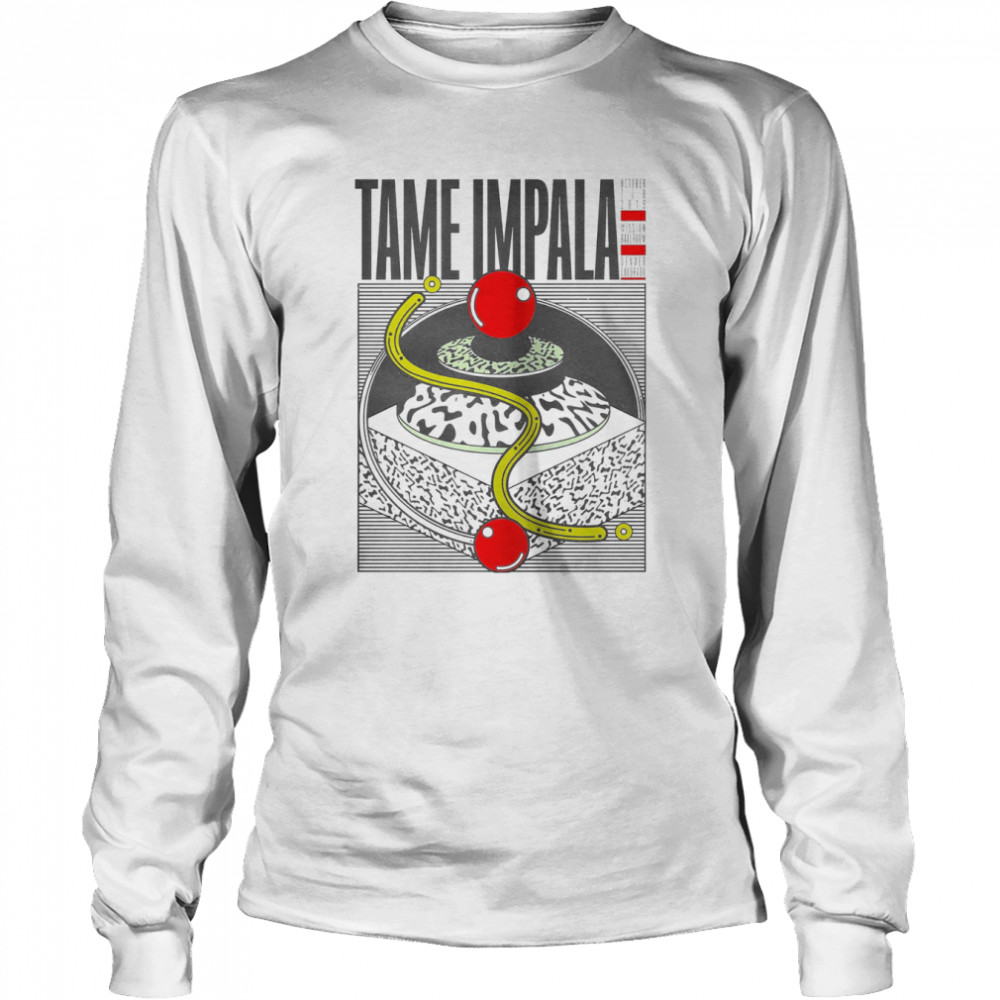 Tame Impala Us Tour 2019 Poster Kevin Parker Tame Impala Band Alternativeindie Band shirt Long Sleeved T-shirt