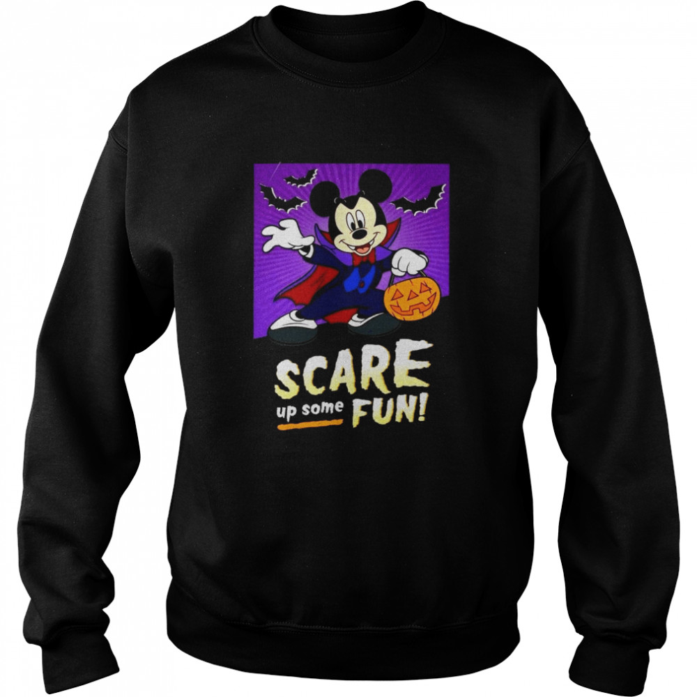 Scare Up Some Fun Mickey Mickey Mouse Halloween shirt Unisex Sweatshirt
