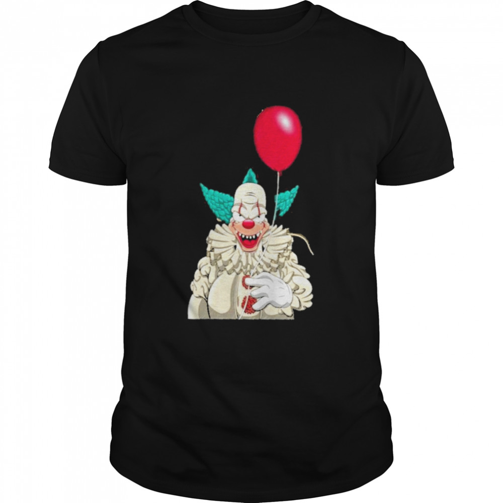 Scary Joker Halloween  Classic Men's T-shirt