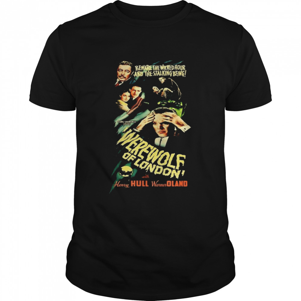 Werewolf Of London Horror Poster shirt Classic Men's T-shirt