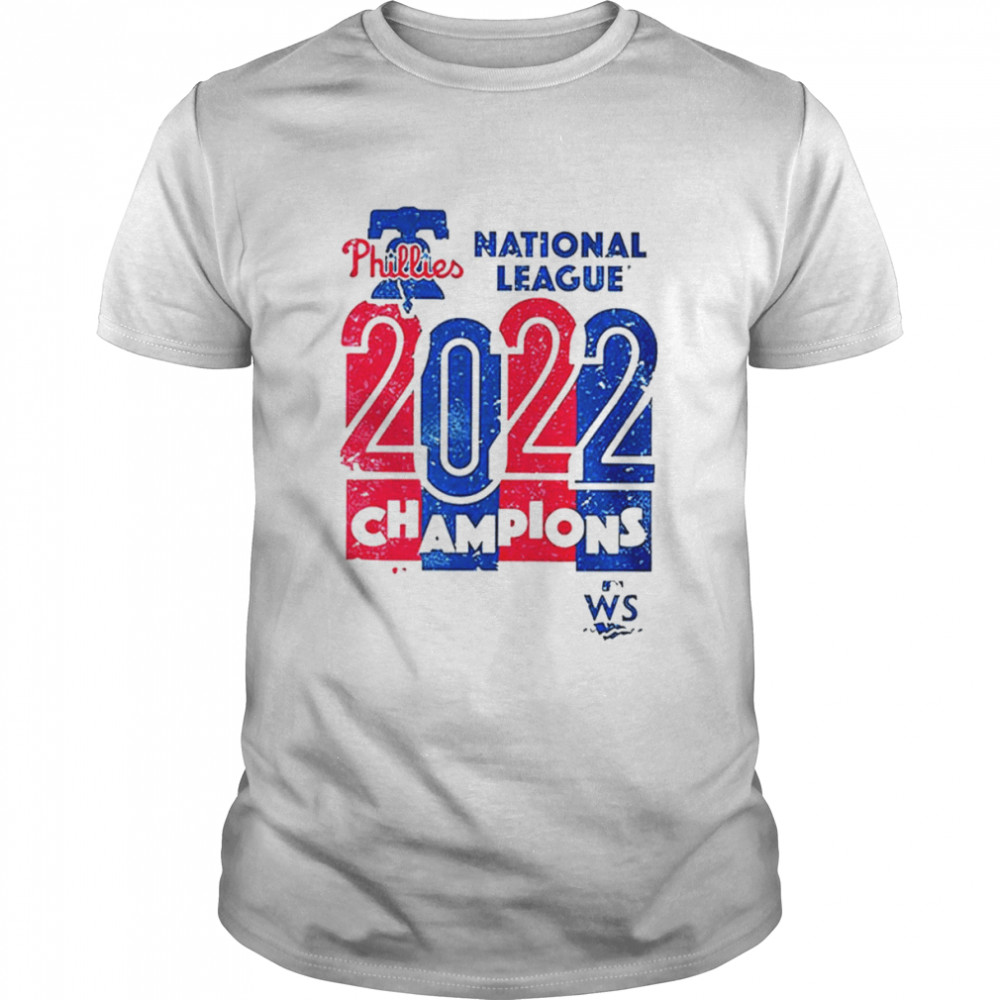 Philadelphia Phillies 2022 National League Champions 1980-2022 Philadelphia  city shirt