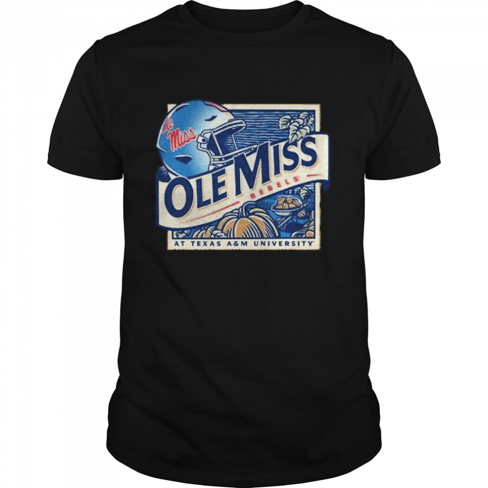 Ole Miss Rebels At texas A&M university october 29th 2022 shirt Classic Men's T-shirt