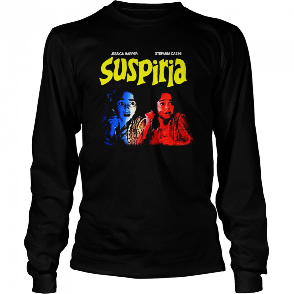 Suspiria Horror Poster shirt Long Sleeved T-shirt