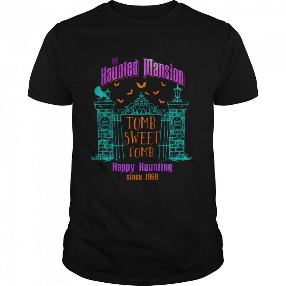 The Haunted Mansion Tomb Sweet Happy Haunting Since 1969 Disney Scary Movie shirt Classic Men's T-shirt