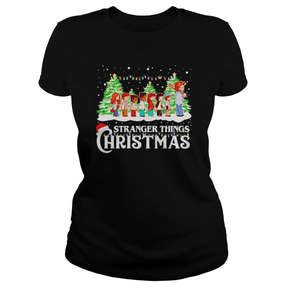 Stranger Things Christmas shirt Classic Women's T-shirt