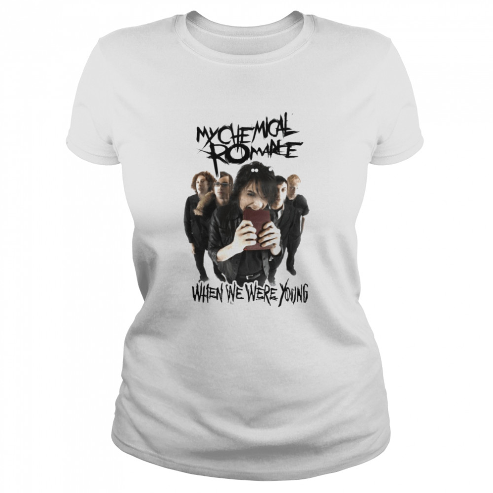 building Complain goal The Ghost Mcr My Chemical Romance Band When We Were Young shirt - Trend T  Shirt Store Online