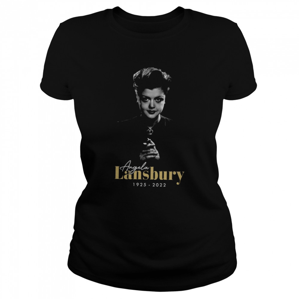 Angela Lansbury 1925 2022 Signature Rip The Legend shirt Classic Women's T-shirt