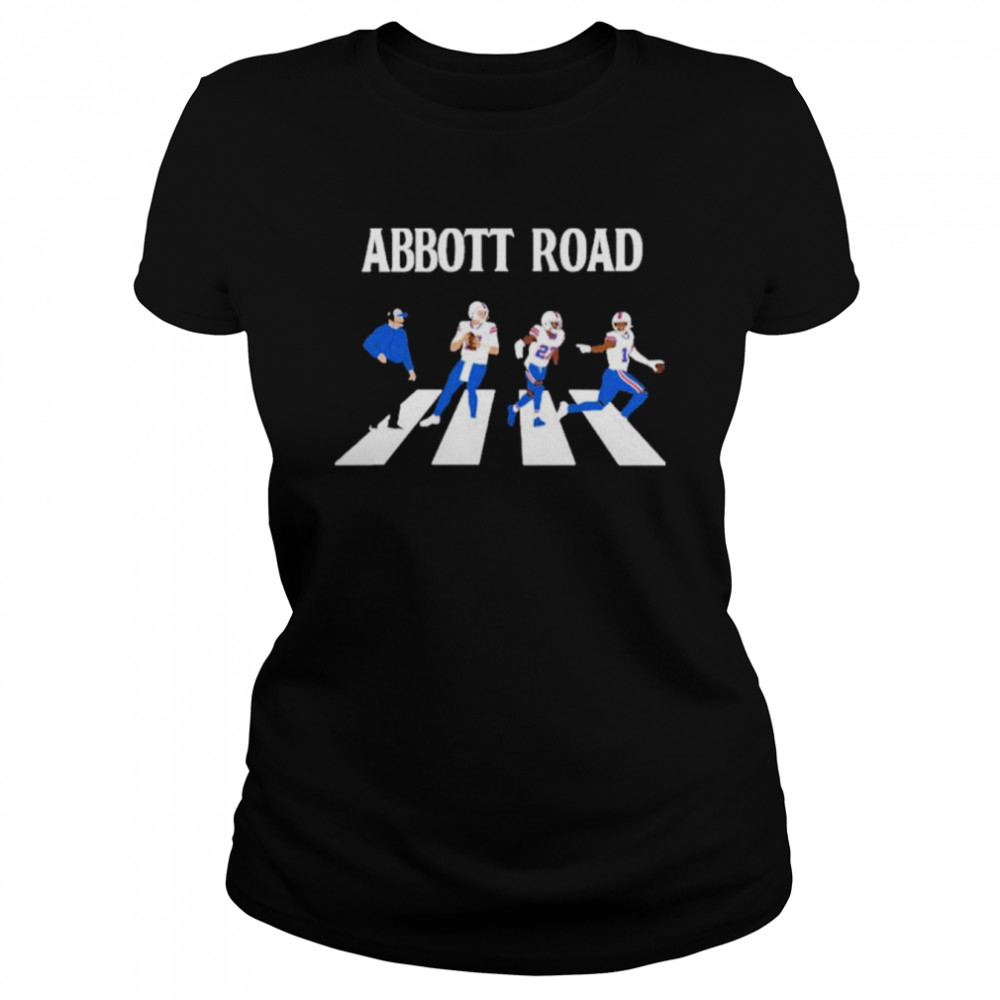 Buffalo Bills Abbott Road 2022 shirt Classic Women's T-shirt