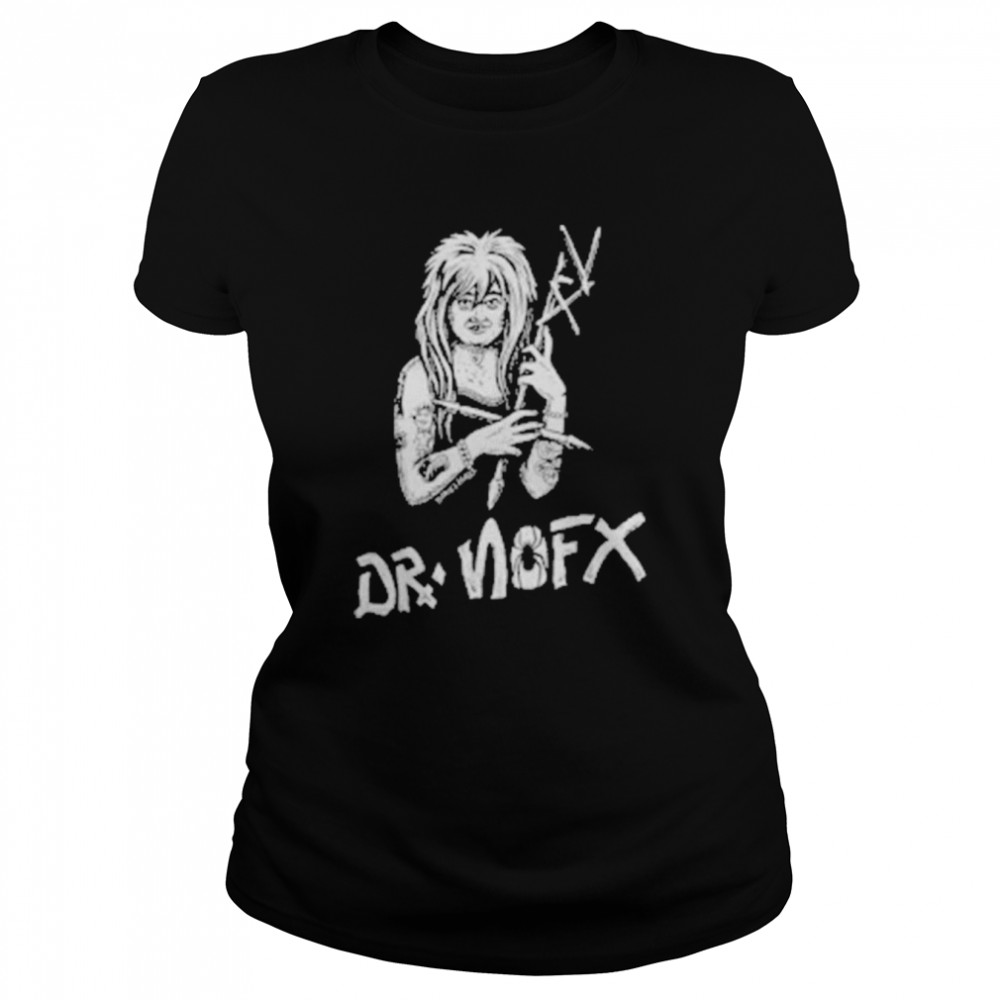 Dr. Nofx black t-shirt Classic Women's T-shirt