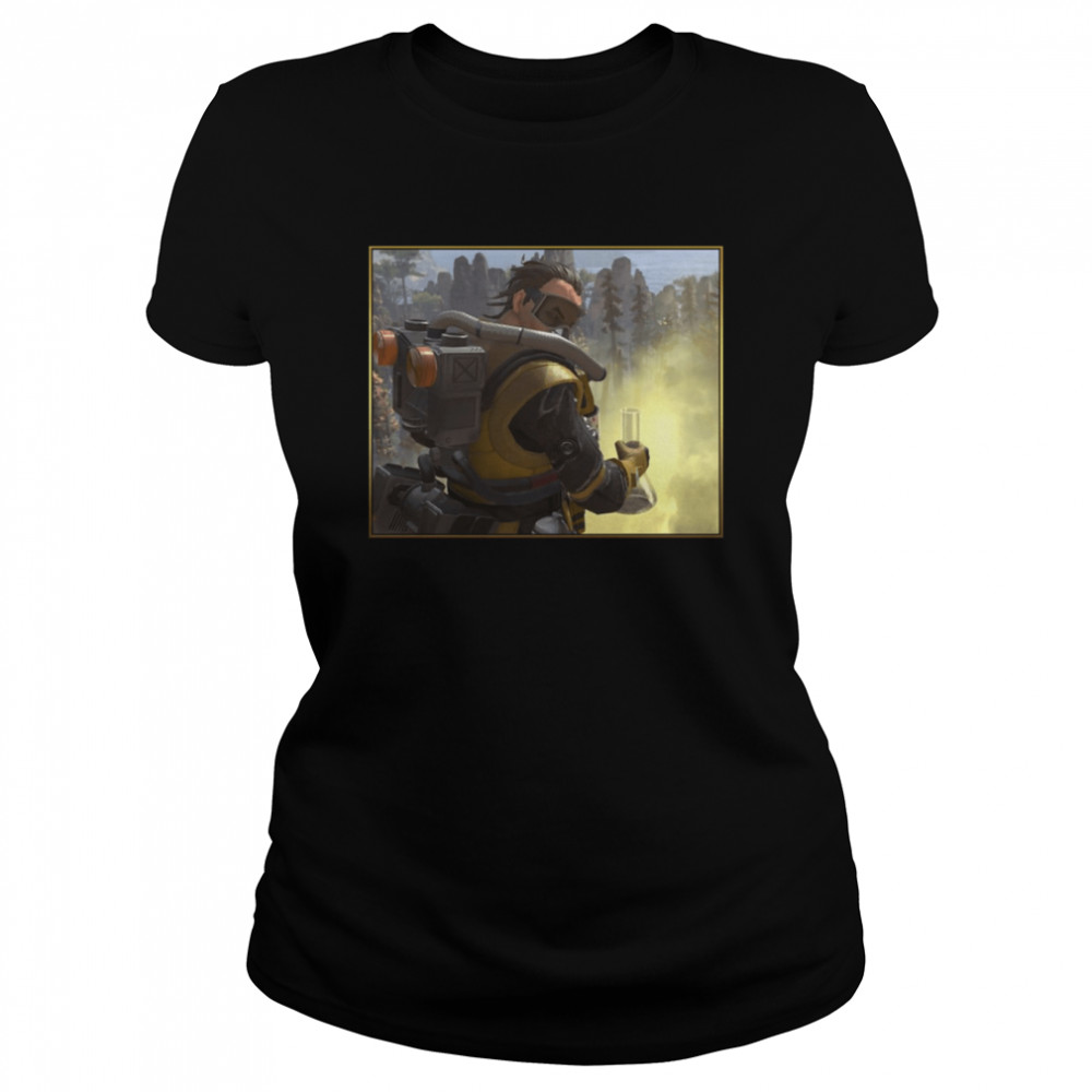 Gamer Apex Legends Bordered Caustic shirt Classic Women's T-shirt