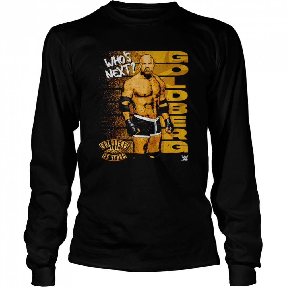 Goldberg who’s next 25th anniversary shirt Long Sleeved T-shirt
