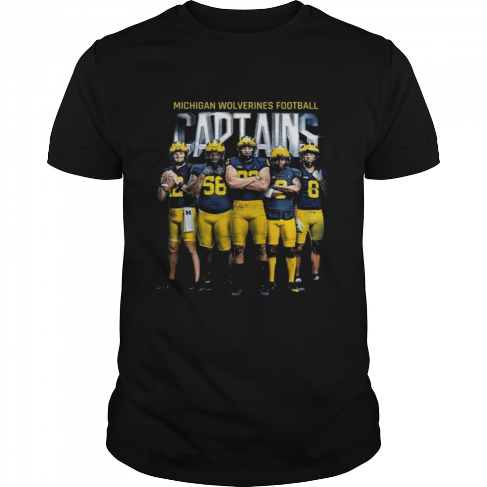 Michigan Wolverines football announces team captains for the 2022 season shirt Classic Men's T-shirt