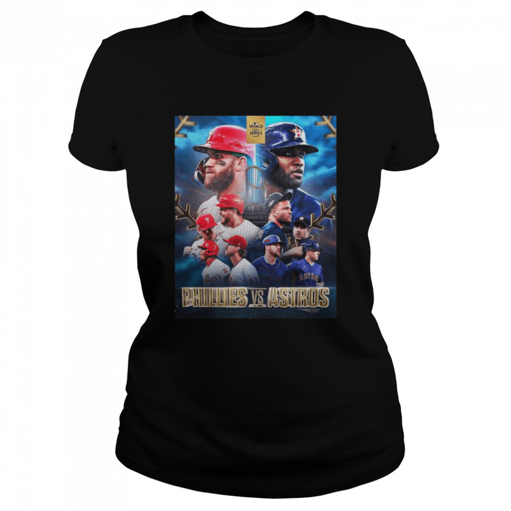 Philadelphia Phillies vs Houston Astros 2022 World Series shirt Classic Women's T-shirt