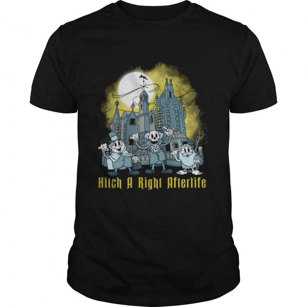 The Haunted Mansion Hitch A Ride To The Afterlife Hitchhiking Ghosts Disney Scary Movie shirt