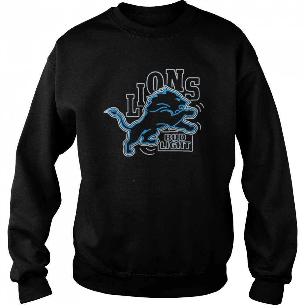 Detroit Lions NFL Bud Light shirt Unisex Sweatshirt