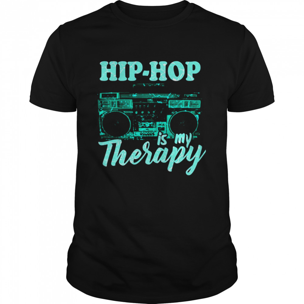 Hip Hop Is My Therapy shirt Classic Men's T-shirt
