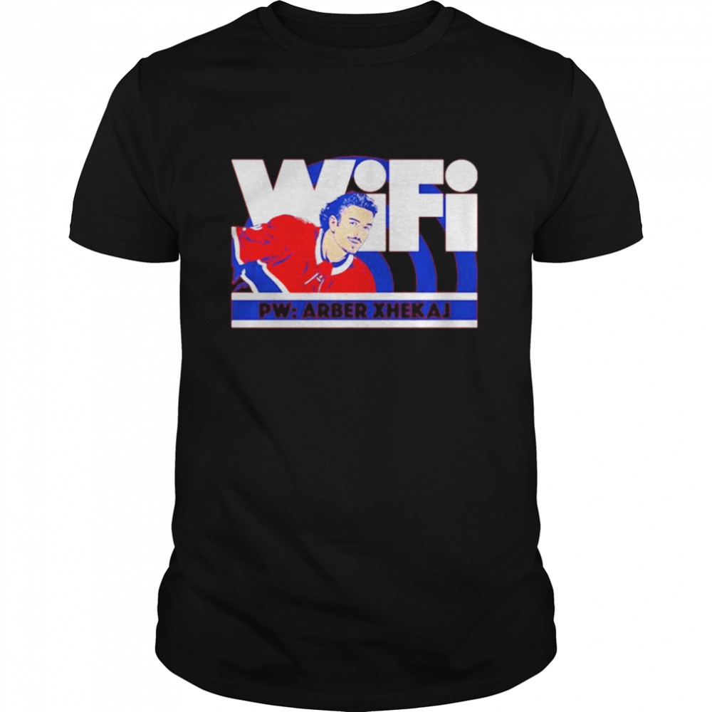 Original wifi Arber Xhekaj Montreal Canadaiens shirt Classic Men's T-shirt