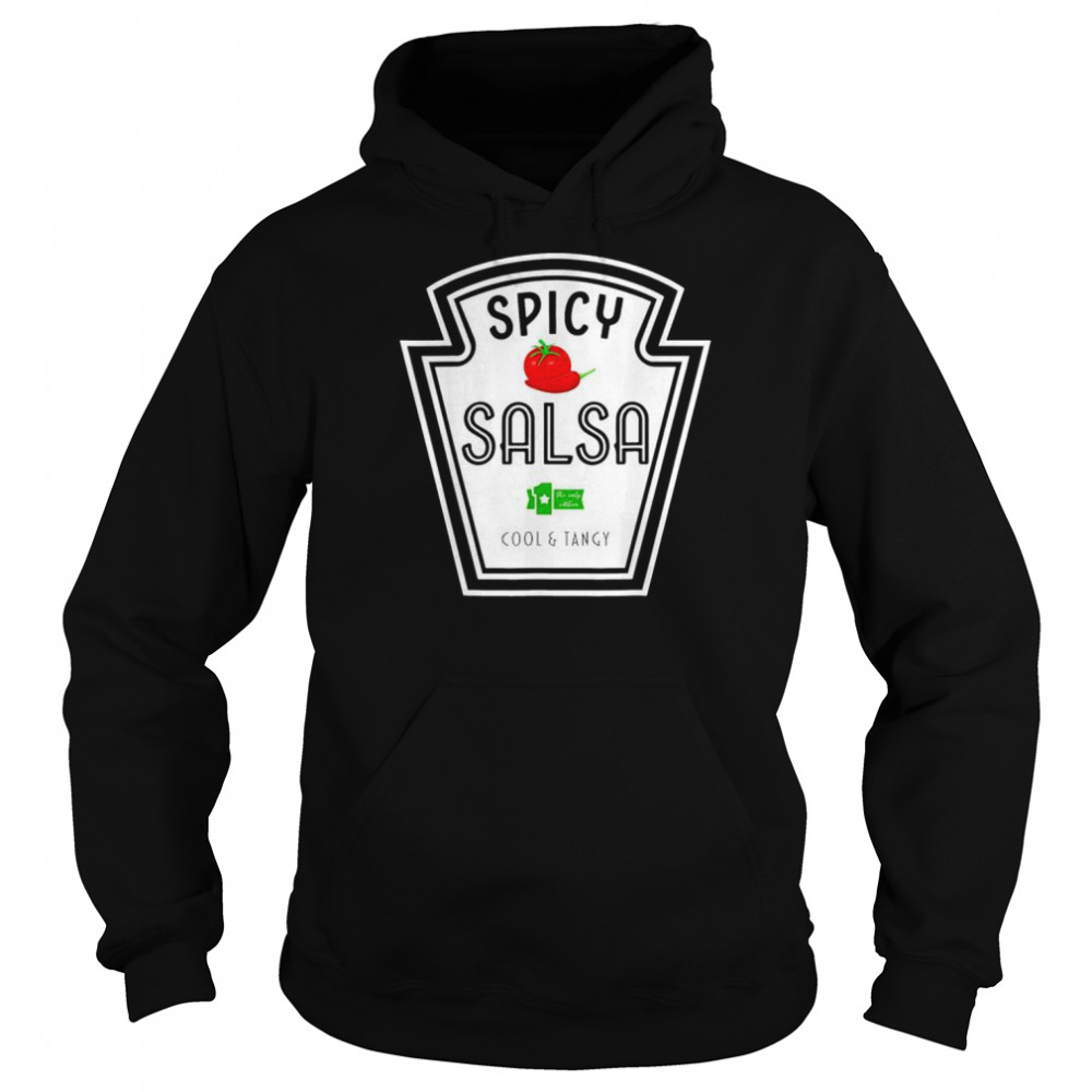 Spicy Salsa Group Condiment shirt Unisex Hoodie