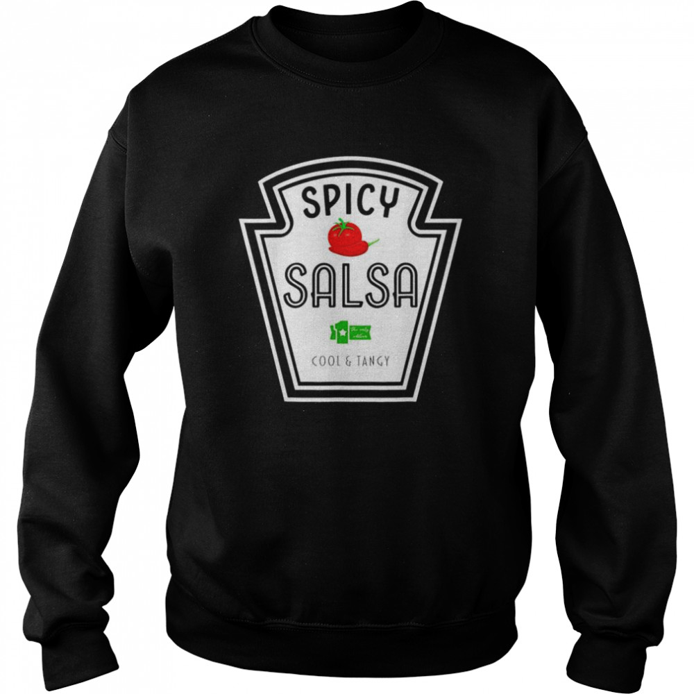 Spicy Salsa Group Condiment shirt Unisex Sweatshirt