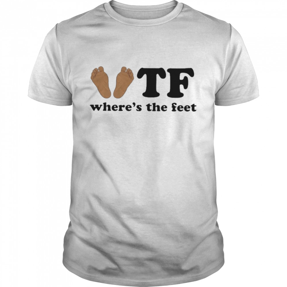 Tf where’s the feet T-shirt Classic Men's T-shirt