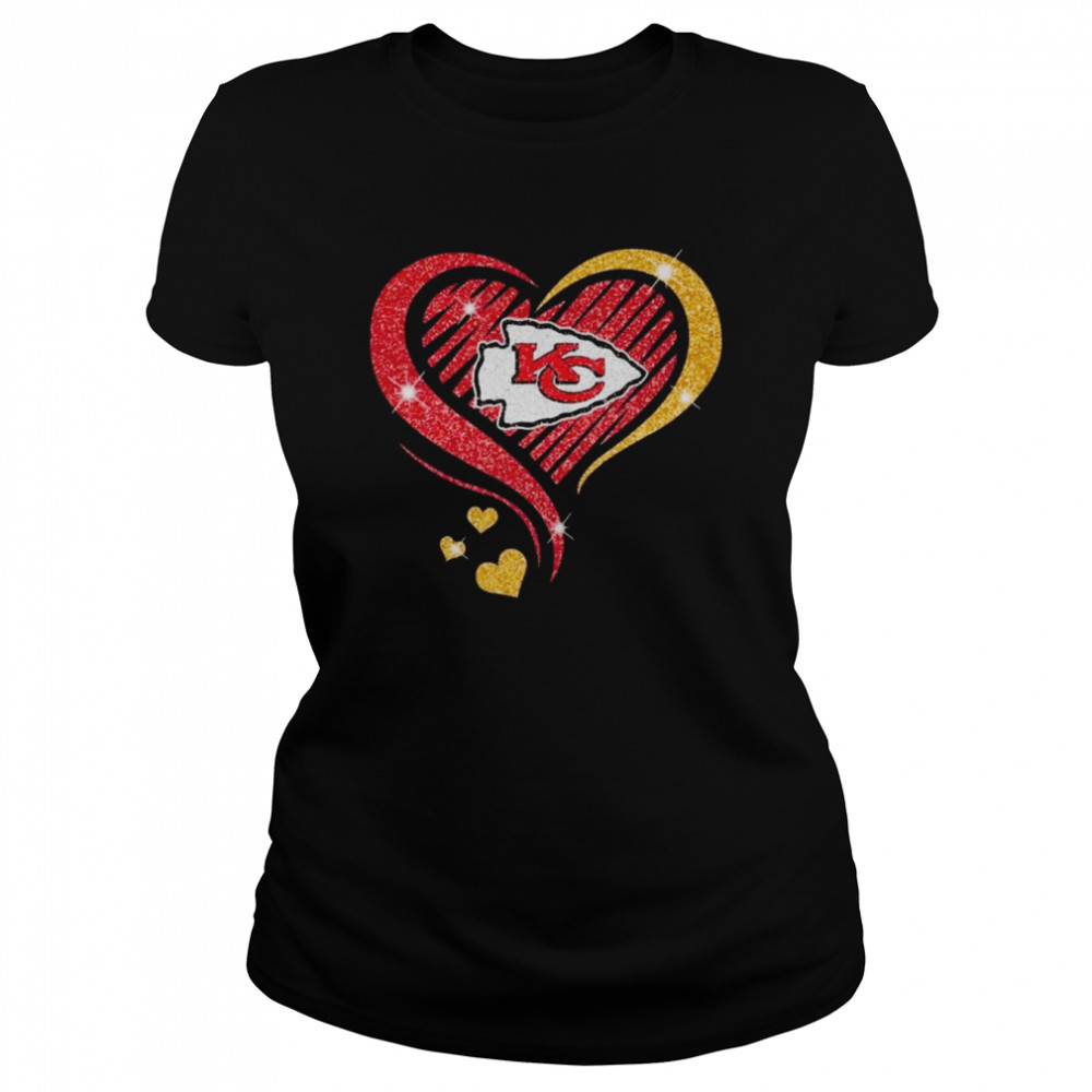 Official Kansas City Chiefs Diamond heart shirt, hoodie, sweater