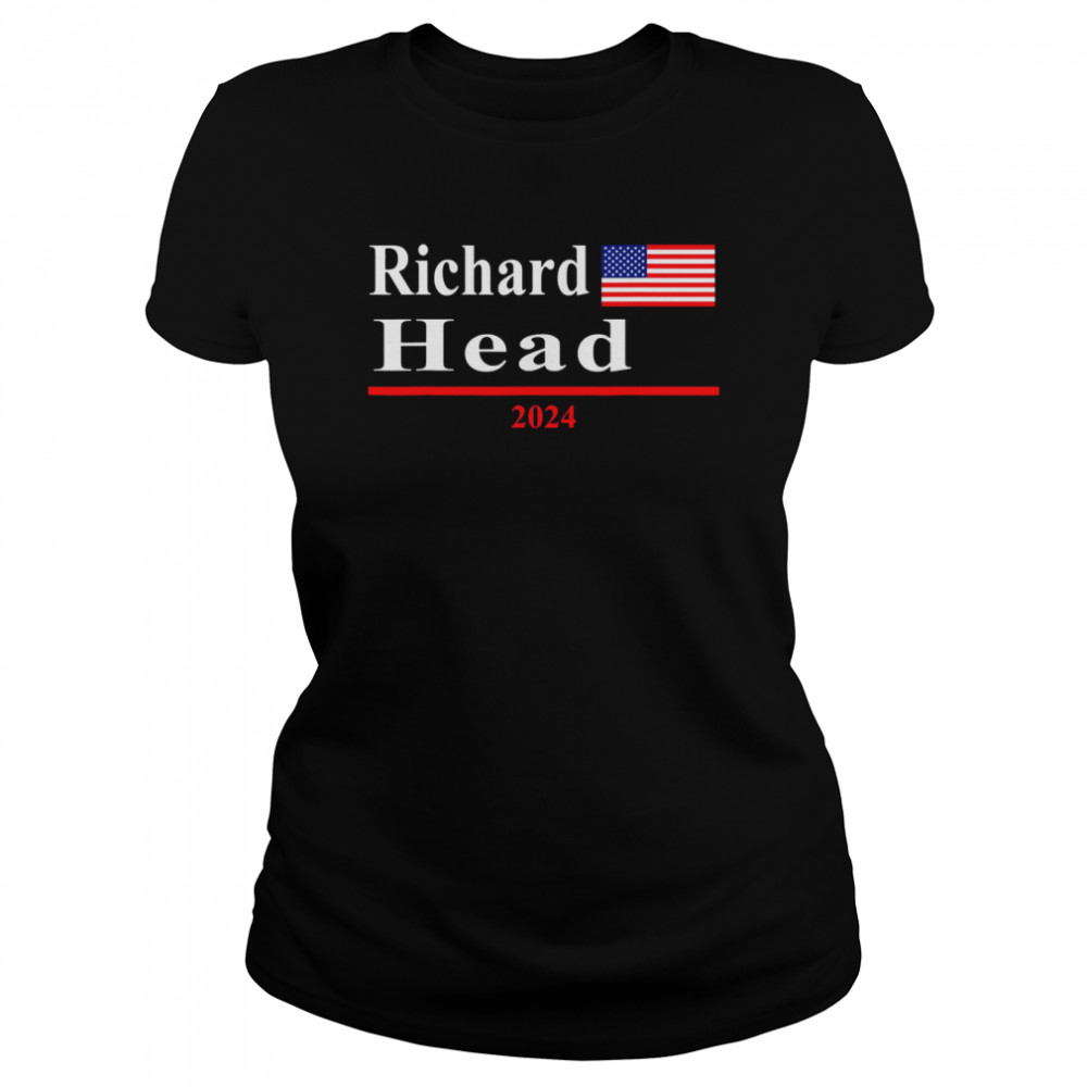 Richard Head Presidential Election 2024 Parody  Classic Women's T-shirt