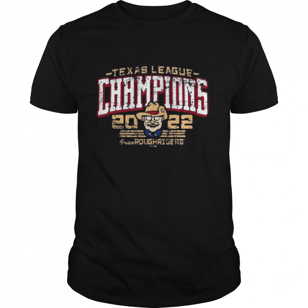 Texas League Champions 2022 Frisco Roughriders shirt