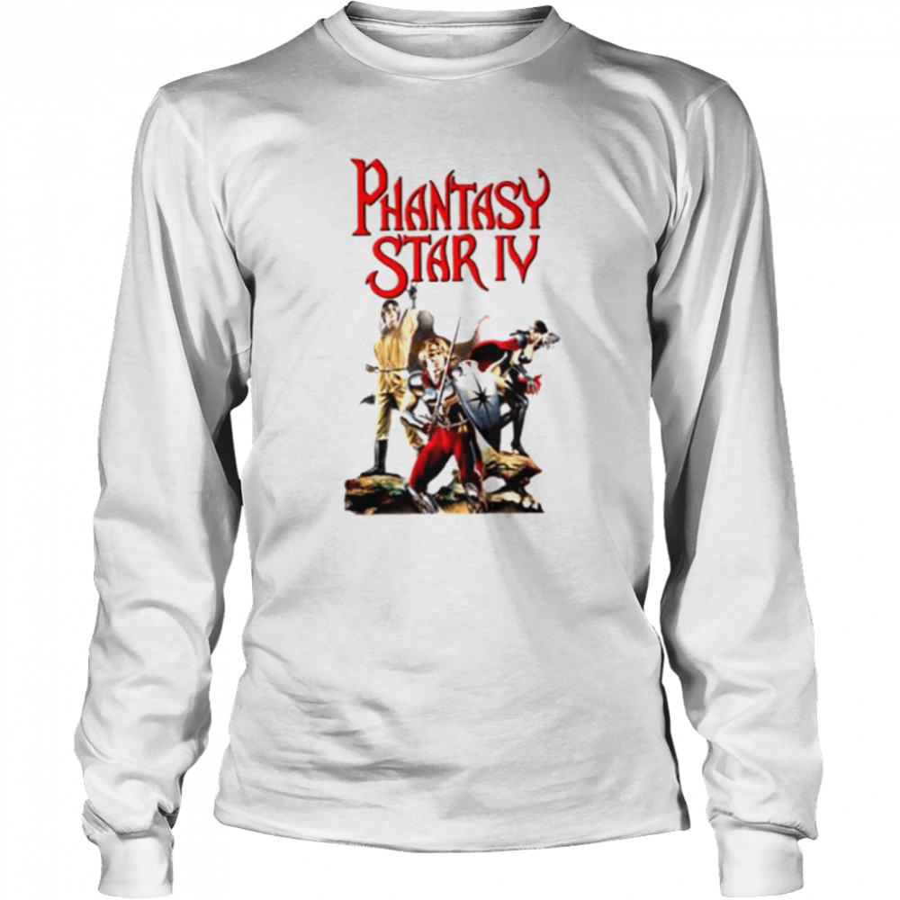 The Warriors Phantasy Star Online shirt Long Sleeved T-shirt