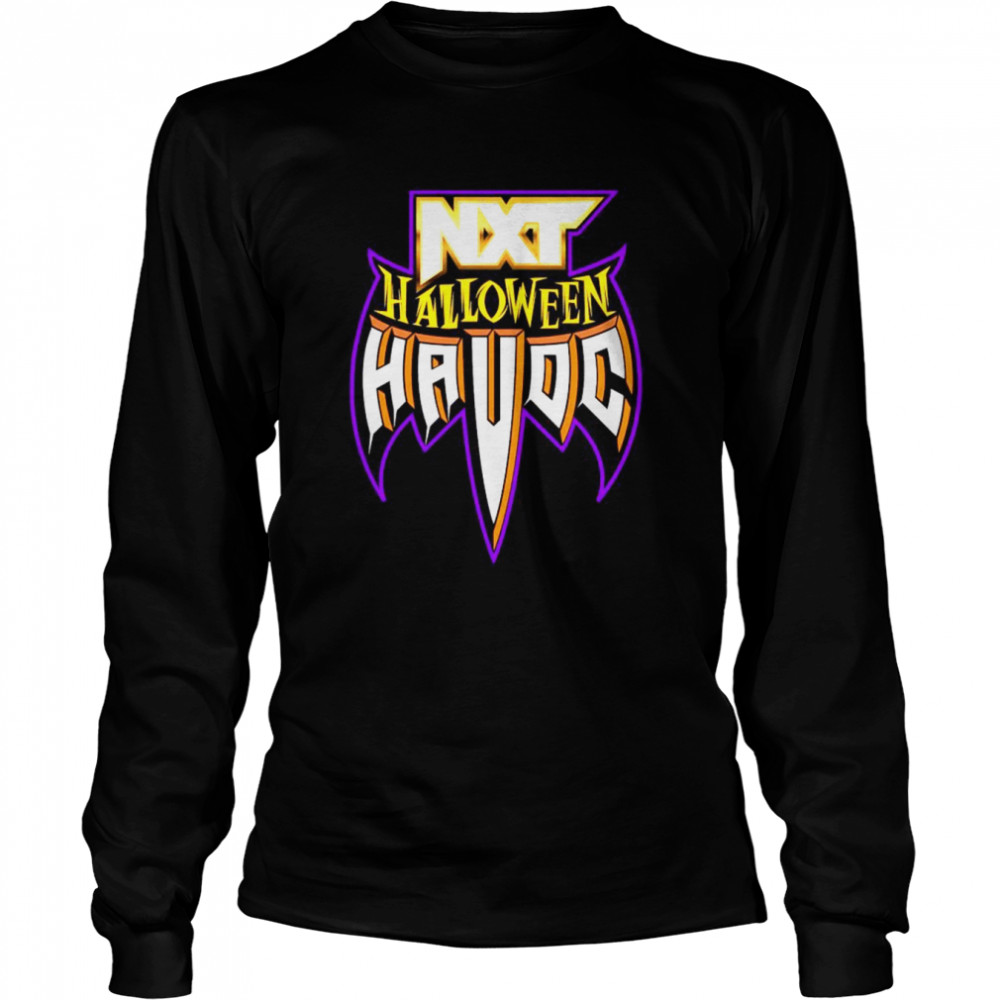 NXT Halloween Havoc Logo shirt Long Sleeved T-shirt