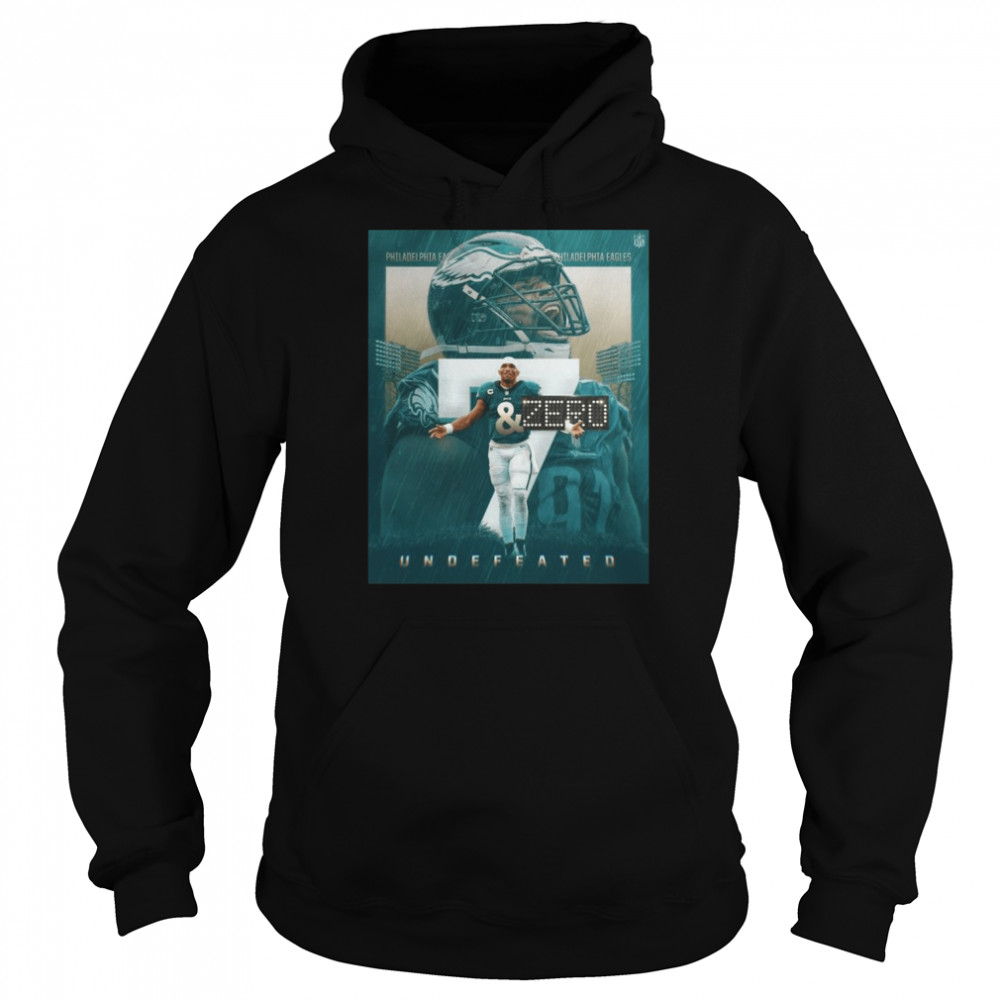 Philadelphia Eagles Undefeated shirt 4 Philadelphia Eagles Undefeated shirt Unisex Hoodie