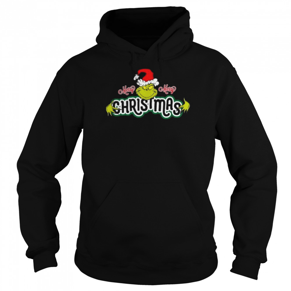 Dr. Seuss Grinch Hugs Christmas 2022 shirt Unisex Hoodie