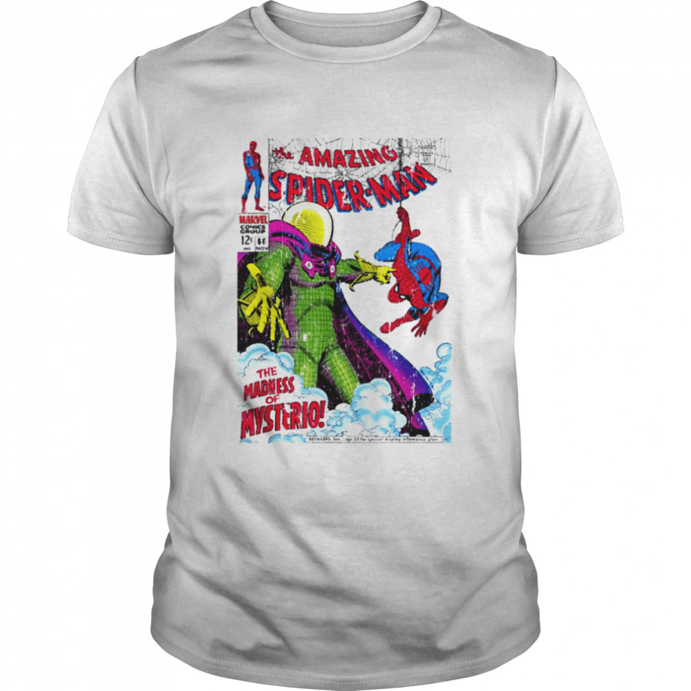 The Mysterio And Spiderman Comic shirt