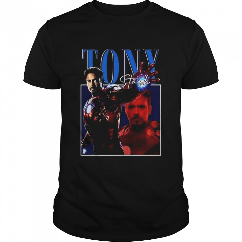 Tony Stark T Birthday Robert Marvel shirt